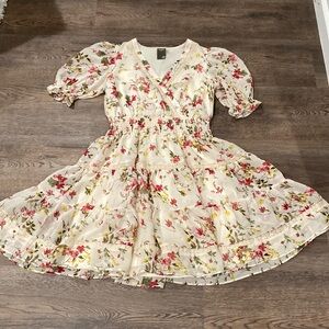 Vintage flower dress
